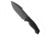 Kunwu Kunwu Stiffy G Fixed Blade Knife Black Micarta 6.1" Teflon Coated, Black, ASSAB 88, adult, BHQ-228897