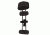 Kwikee Kwiver 4 Arrow Quiver, Air Curve, Lightweight Archery Quivers, Black, K4AIRCBLK