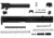 L2D Combat Complete Evo V2 Upper Non-Threaded, Fits Glock 19 Gen 3, Black LD-CU-E2-193-F-BLK-BLK