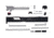 L2D Combat Complete Tyton Upper Non-Threaded, Fits Glock 19 Gen 3, Stainless, LD-CU-T-193-F-BLK-SS