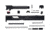 L2D Combat Complete Tyton Upper Threaded, Fits Glock 19 Gen 3, Black/Black, LD-CU-T-193-FT-BLK-BLK