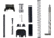 L2D Combat Enhanced Slide Parts Kit, Glock 9mm Gen 3-4, Black, LD-PK-ESP-9-BLK