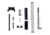 L2D Combat Glock 9MM Enhanced Upper Parts Kit, Black, Glock Gen 3 &amp; 4 9MM LD-PK-EUP-9-BLK