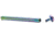 L2D Combat Guide Rod, Glock 17 Gen 3 Standard Frame, Stainless Fluted, Black, LD-PK-GR-SF-BLK