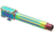 L2D Combat Precision Match Fluted/Threaded Barrel, Glock 17, Chameleon, LD-BBL-PM-17-FT-CML