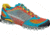 La Sportiva Bushido Trail Running Shoe - Women's-Coral/Blue-Medium-39.5