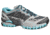 La Sportiva Bushido Trail Running Shoe - Women's-Grey/Ice Blue-Medium-43