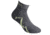 La Sportiva Short Distance Socks, Carbon/Apple Green, Large, 29U-900705-L