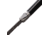 Laguiole LA TOUR Black 6-Piece Steak Knife Set, 9in Overall, 4.5in Satin Finish Serrated Stainless Blade, Black Synthetic Handle, LAG6B 6PC BLACK WITH CASE