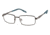 LAmy 7013 Progressive Prescription Eyeglasses - Frame Gunmetal, Size 50/16mm CU701301