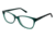 LAmy Adelle Single Vision Prescription Eyeglasses - Frame HUNTER, Size 52/15mm LYADELLE03