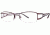 LAmy Brigitte Progressive Prescription Eyeglasses - Frame Burgundy/Purple, Size 53/18mm LYBRIGITTE02