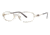 LAmy C by 518 Eyeglass Frames - Frame Gold/ Brown, Size 52/16mm CYCBL51801