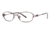 LAmy C by 518 Eyeglass Frames - Frame Matte Burgundy/ Translucent Burgundy, Size 52/16mm CYCBL51803