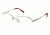LAmy C By 520 Single Vision Prescription Eyeglasses - Frame GOLD/LAVENDER, Size 53/17mm CYCBL52001
