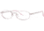 LAmy C by L'Amy 501 Progressive Prescription Eyeglasses - Frame Pink, Size 51/17mm CYCBL50103
