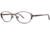 LAmy C by L'Amy 506 Eyeglass Frames - Frame Burgundy, Size 51/16mm CYCBL50601