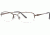 LAmy C By L'Amy 512 Progressive Prescription Eyeglasses - Frame Semi Matte Brown, Size 53/18mm CYCBL51202