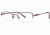 LAmy C By L'Amy 512 Progressive Prescription Eyeglasses - Frame Semi-Matte Burgundy, Size 53/18mm CYCBL51201