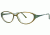 LAmy C By L'Amy 514 Single Vision Prescription Eyeglasses - Frame Green, Size 52/13mm CYCBL51403