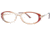 LAmy C by L'Amy 515 Progressive Prescription Eyeglasses - Frame Brown/Gold, Size 53/15mm CYCBL51501