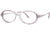 LAmy C by L'Amy 516 Progressive Prescription Eyeglasses - Frame Purple/Silver, Size 51/14mm CYCBL51603