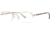 LAmy C by L'Amy 602 Eyeglass Frames - Frame Gold, Size 52/18mm CYCBL60201