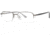 LAmy C by L'Amy 602 Eyeglass Frames - Frame Gunmetal, Size 52/18mm CYCBL60202