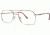 LAmy C By L'Amy 607 Progressive Prescription Eyeglasses - Frame Gold/Satin, Size 55/19mm CYCBL60702