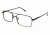 LAmy C by L'AMY 614 Bifocal Prescription Eyeglasses - Frame BROWN, Size 55/17mm CYCBL61403