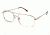 LAmy C by L'AMY 614 Bifocal Prescription Eyeglasses - Frame SHINY GOLD, Size 55/17mm CYCBL61402