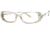 LAmy C by L'Amy 824 Progressive Prescription Eyeglasses - Frame Crystal/Brown, Size 51/15mm CYCBL82403