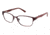 LAmy Camille Eyeglass Frames - Frame MATTE DK BROWN, Size 52/16mm LYCAMILLE01