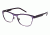 LAmy Charlotte Progressive Prescription Eyeglasses - Frame Matte Light Purple/Eggplant, Size 53/16mm LYCHARLOTTE02
