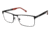 LAmy CU 1022 Eyeglass Frames - Frame BLACK, Size 56/17mm CU102202