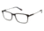 LAmy CU 2022 Progressive Prescription Eyeglasses - Frame BLACK, Size 56/17mm CU202201