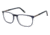 LAmy CU 2023 Bifocal Prescription Eyeglasses - Frame GREY STRIP TORT, Size 58/16mm CU202302