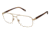 LAmy CU 4019 Bifocal Prescription Eyeglasses - Frame GOLD, Size 59/17mm CU401903