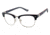 LAmy CU 7019 Progressive Prescription Eyeglasses - Frame Navy, Size 50/18mm CU701903