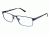 LAmy Damien Single Vision Prescription Eyeglasses - Frame MATTE NAVY LYDAMIEN03