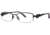 LAmy Galea 2010 Single Vision Prescription Eyeglasses - Frame Black/Purple, Size 51/16mm LYGALEA201005