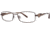 LAmy Galea 2014 Bifocal Prescription Eyeglasses - Frame Chocolate/Light Brown, Size 53/15mm LYGALEA201404