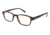 LAmy Henri Single Vision Prescription Eyeglasses - Frame Havana, Size 48/19mm LYHENRI02