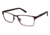 LAmy Isaac Bifocal Prescription Eyeglasses - Frame MATTE BROWN, Size 53/16mm LYISAAC02