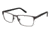 LAmy Isaac Bifocal Prescription Eyeglasses - Frame MATTE GUNMETAL, Size 53/16mm LYISAAC01
