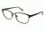 LAmy Julienne Single Vision Prescription Eyeglasses - Frame MATTE BLACK, Size 53/16mm LYJULIENNE01