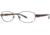 LAmy L'Accent 421 Eyeglass Frames - Frame Brown, Size 52/17mm LYACCENT42101