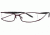 LAmy LeafUS 1010 Progressive Prescription Eyeglasses - Frame Magenta/Dark Grey, Size 52/16mm LYLEAFUS101004
