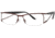 LAmy LeafUS 1012 Eyeglass Frames - Frame Claret/Light Grey, Size 52/15mm LYLEAFUS101203