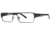 LAmy Marcel Single Vision Prescription Eyeglasses - Frame MatteBlack, Size 54/16mm LYMARCEL01
